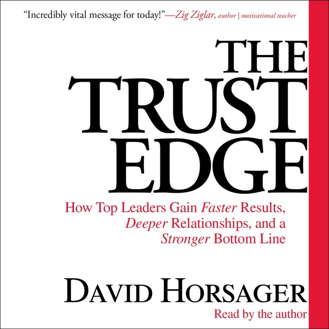 Book cover for The Trust Edge