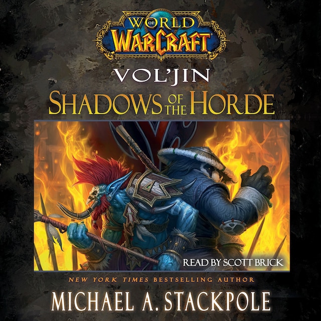 Kirjankansi teokselle World of Warcraft: Vol'jin: Shadows of the Horde