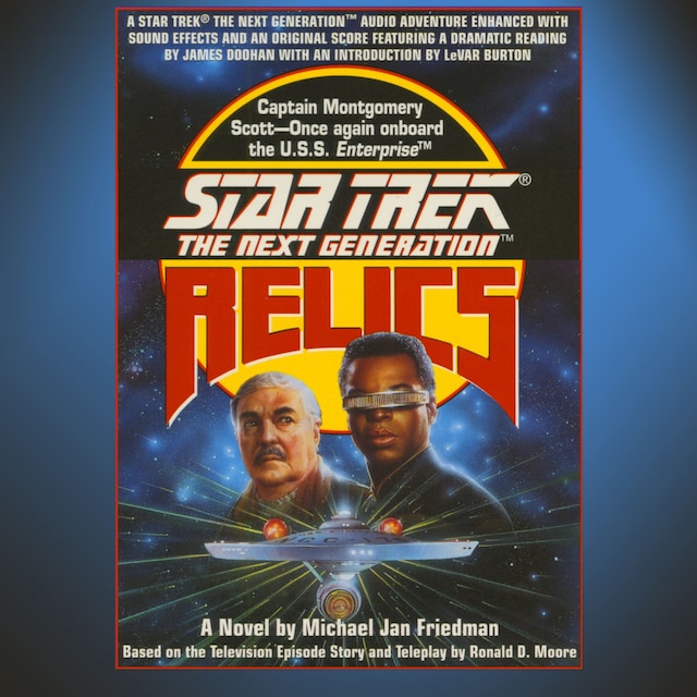 Book cover for STAR TREK: THE NEXT GENERATION: RELICS