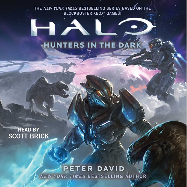 Kirjankansi teokselle Halo: Hunters in the Dark
