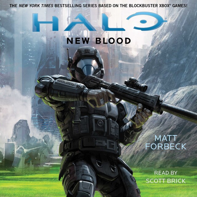 Book cover for Halo: New Blood