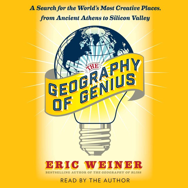 Kirjankansi teokselle The Geography of Genius