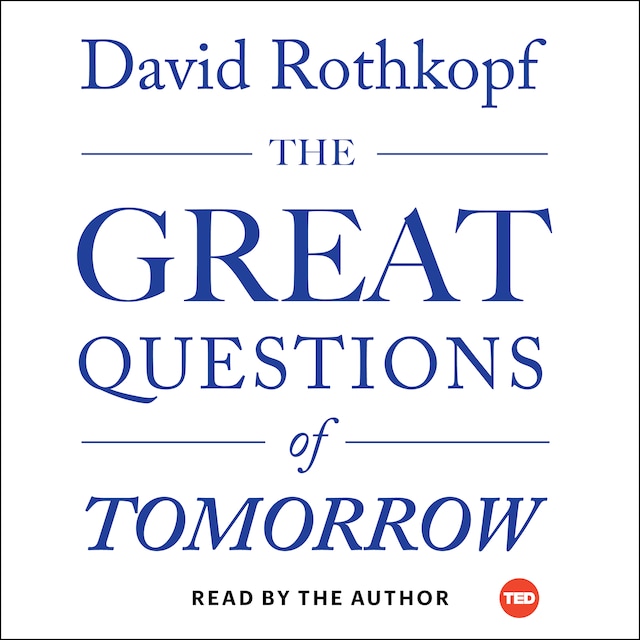 Boekomslag van The Great Questions of Tomorrow