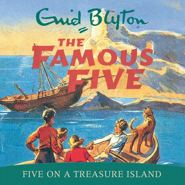 Okładka książki dla Five On A Treasure Island
