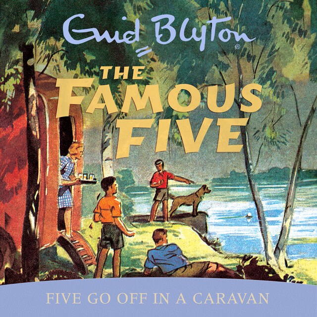 Buchcover für Five Go Off In A Caravan