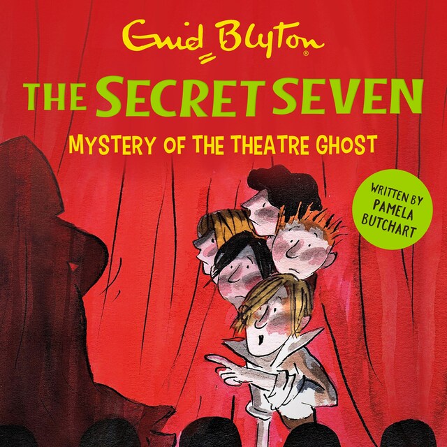 Book cover for Mystery of the Theatre Ghost