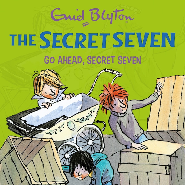 Book cover for Go Ahead, Secret Seven