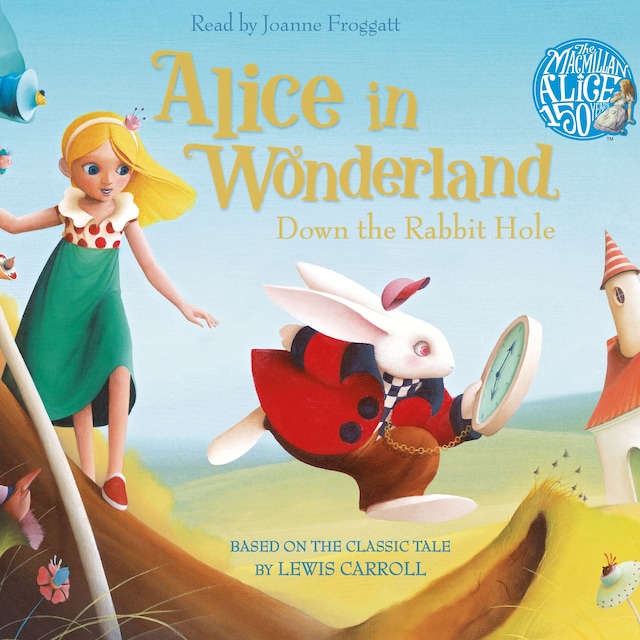 Portada de libro para Alice in Wonderland: Down the Rabbit Hole Book and CD Pack