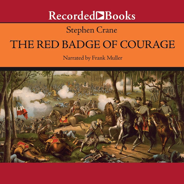 Book cover for The Red Badge of Courage