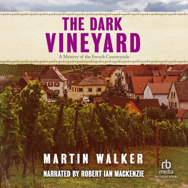 Kirjankansi teokselle The Dark Vineyard