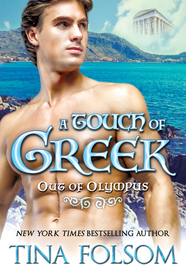 Kirjankansi teokselle A Touch of Greek (Out of Olympus #1)