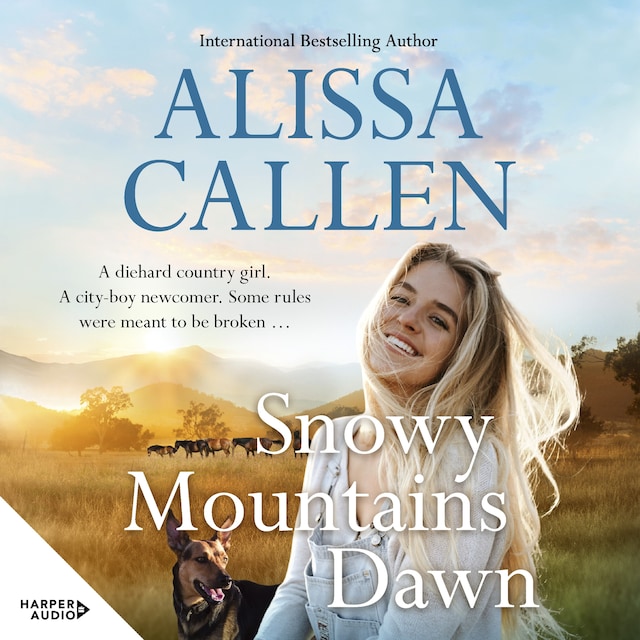 Couverture de livre pour Snowy Mountains Dawn