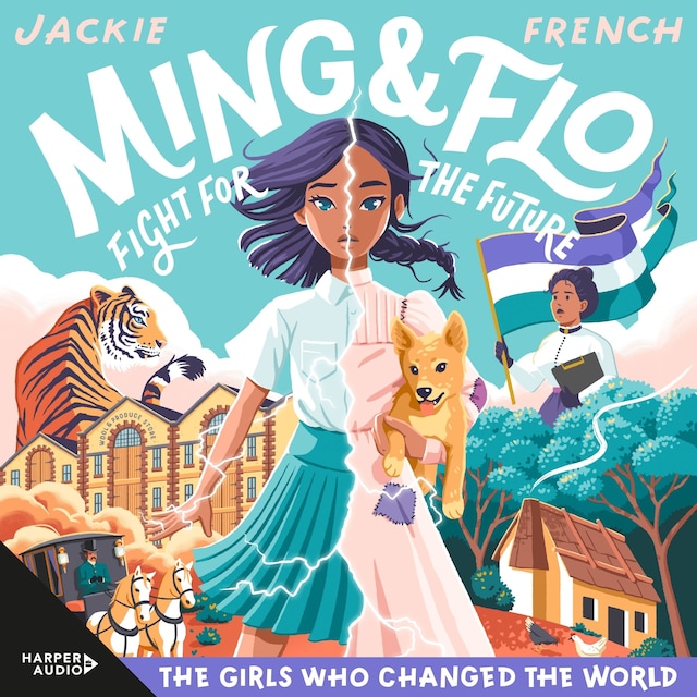 Book cover for Ming and Flo Fight for the Future (The Girls Who Changed the World, #1)