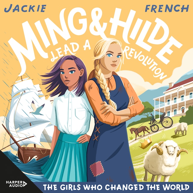 Kirjankansi teokselle Ming and Hilde Lead a Revolution (The Girls Who Changed the World, #3)