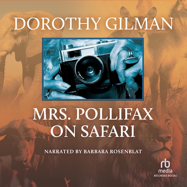 Book cover for Mrs. Pollifax on Safari