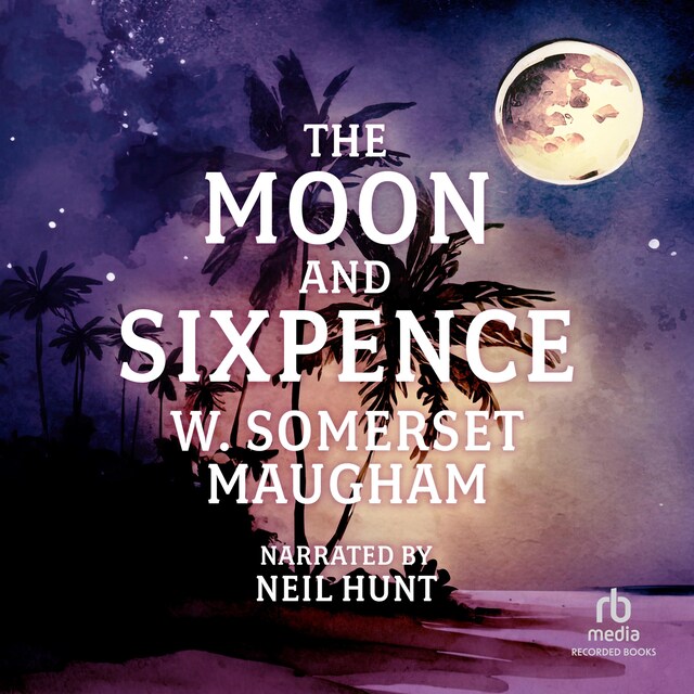 Book cover for The Moon and Sixpence