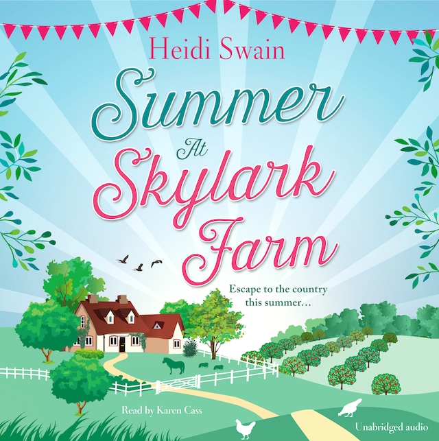 Couverture de livre pour Summer at Skylark Farm