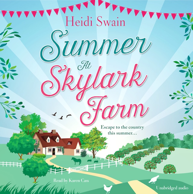 Book cover for Summer at Skylark Farm