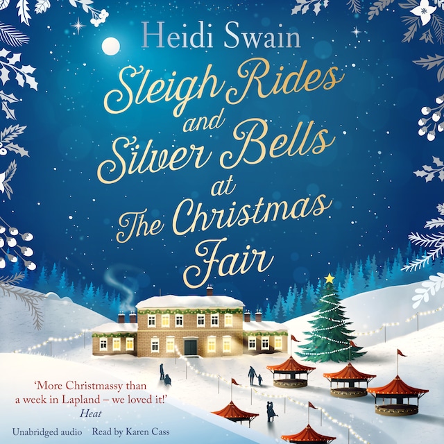 Book cover for Sleigh Rides and Silver Bells at the Christmas Fair