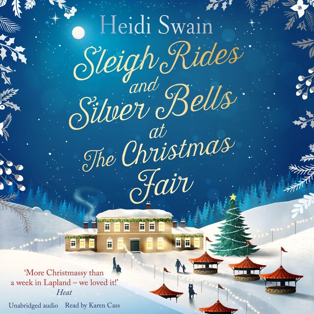 Book cover for Sleigh Rides and Silver Bells at the Christmas Fair