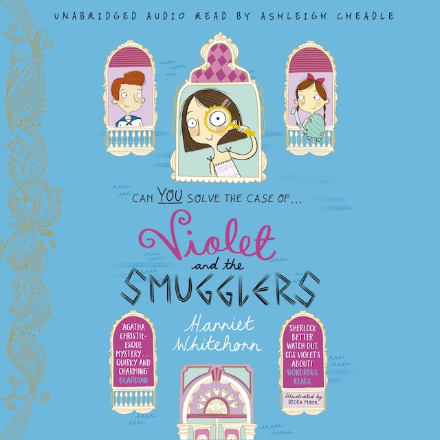 Kirjankansi teokselle Violet and the Smugglers