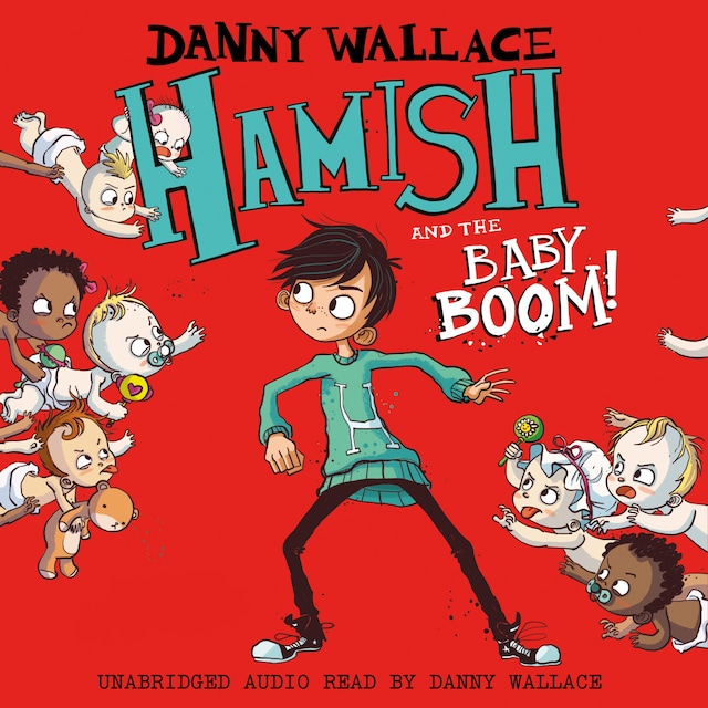 Copertina del libro per Hamish and the Baby BOOM!