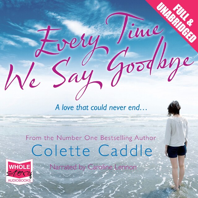 Book cover for Every Time We Say Goodbye