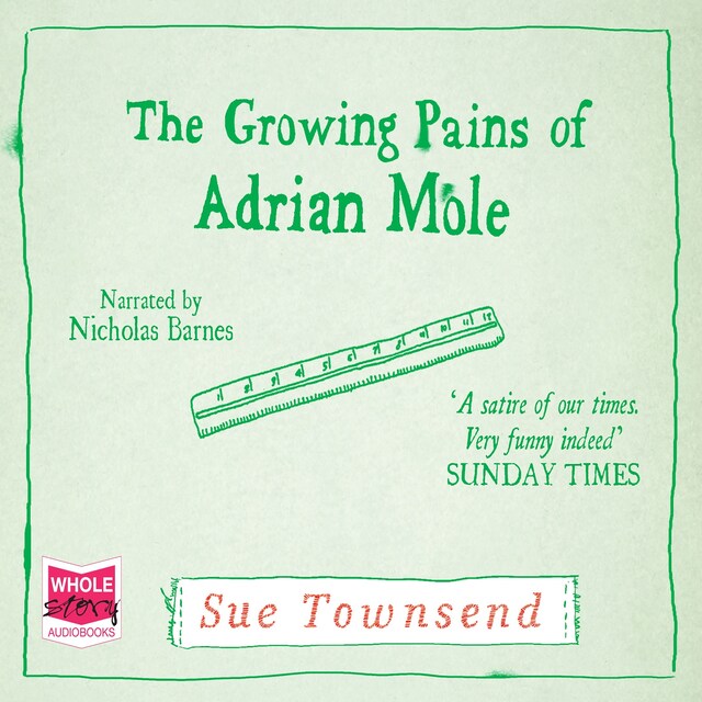 Book cover for The Growing Pains of Adrian Mole