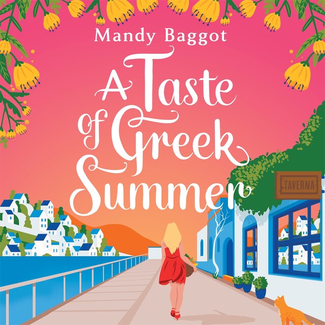 Couverture de livre pour A Taste of Greek Summer