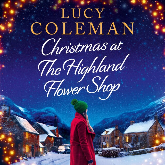 Book cover for Christmas at the Highland Flower Shop