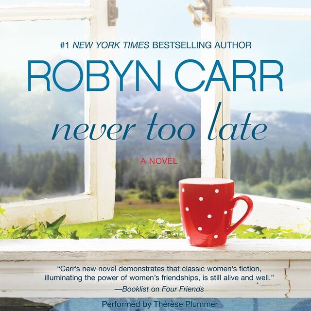 Book cover for Never Too Late