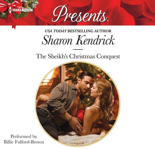 Book cover for The Sheikh's Christmas Conquest