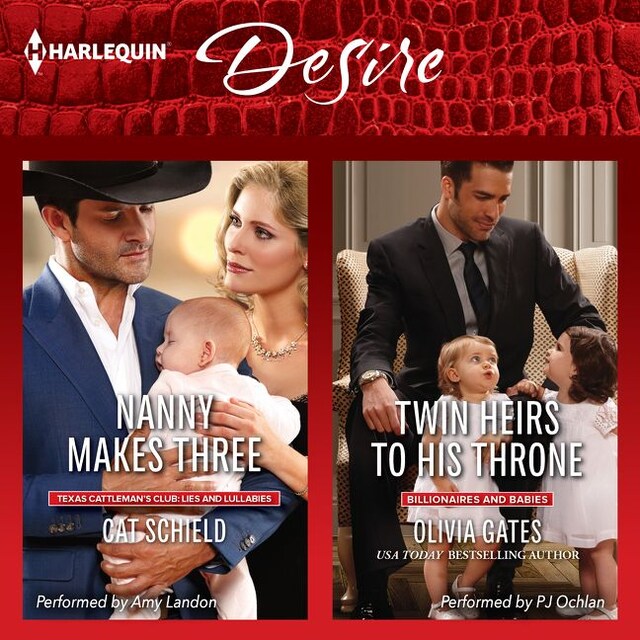 Nanny Makes Three / Twin Heirs to His Throne Book cover for Nanny Makes Three / Twin Heirs to His Throne