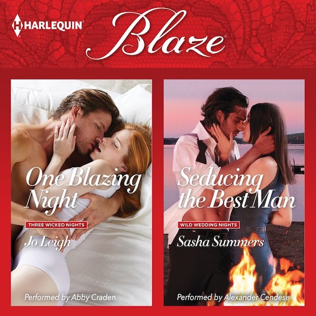 Book cover for One Blazing Night / Seducing the Best Man