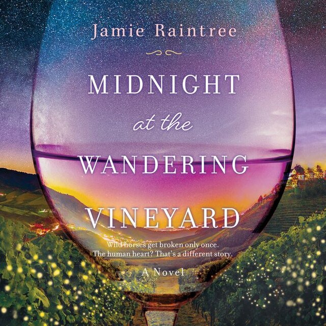Book cover for Midnight at the Wandering Vineyard