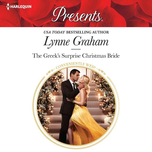 Book cover for The Greek's Surprise Christmas Bride