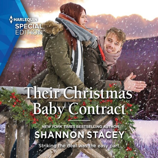 Buchcover für Their Christmas Baby Contract