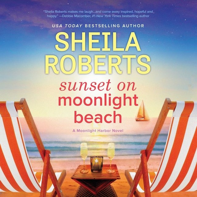 Boekomslag van Sunset on Moonlight Beach