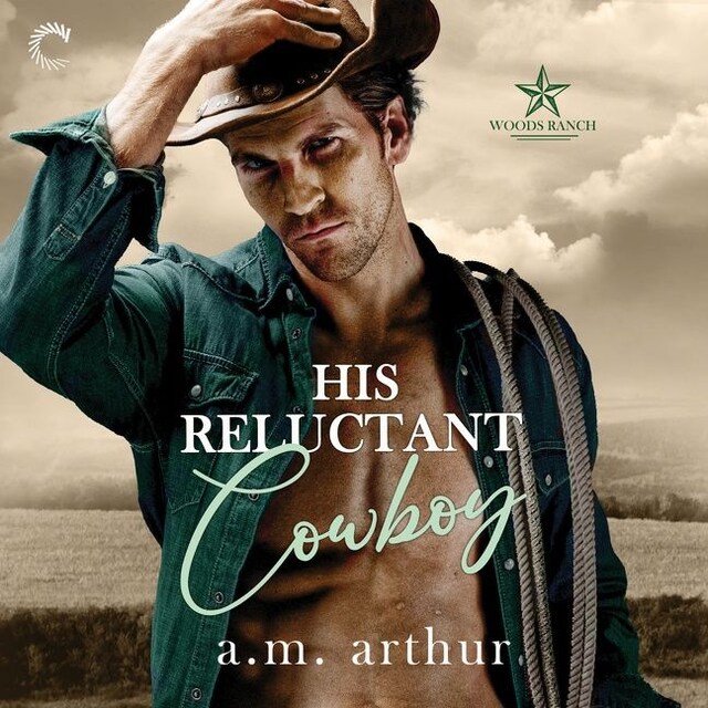 Couverture de livre pour His Reluctant Cowboy