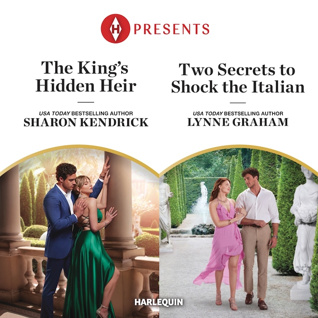 Book cover for The King's Hidden Heir & Two Secrets to Shock the Italian