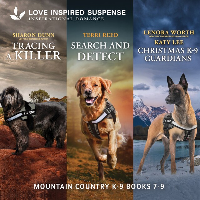 Book cover for Mountain Country K-9 Books 7-9