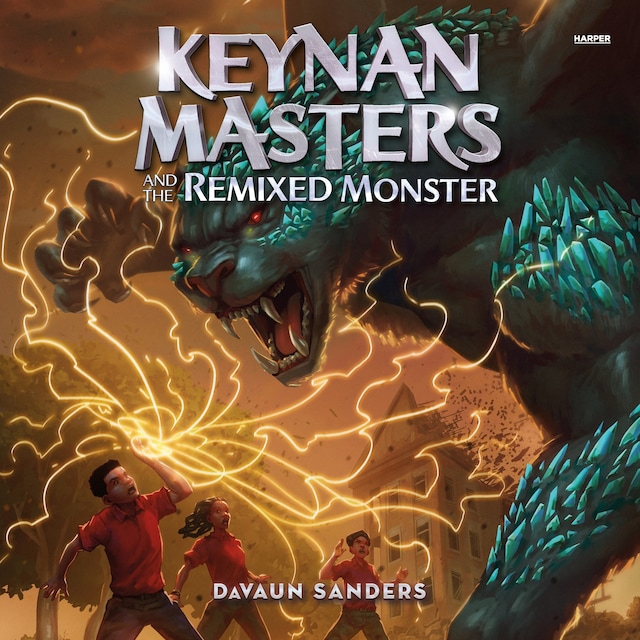 Book cover for Keynan Masters and the Remixed Monster