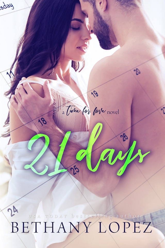 Book cover for 21 Days (Time for Love, book 2)