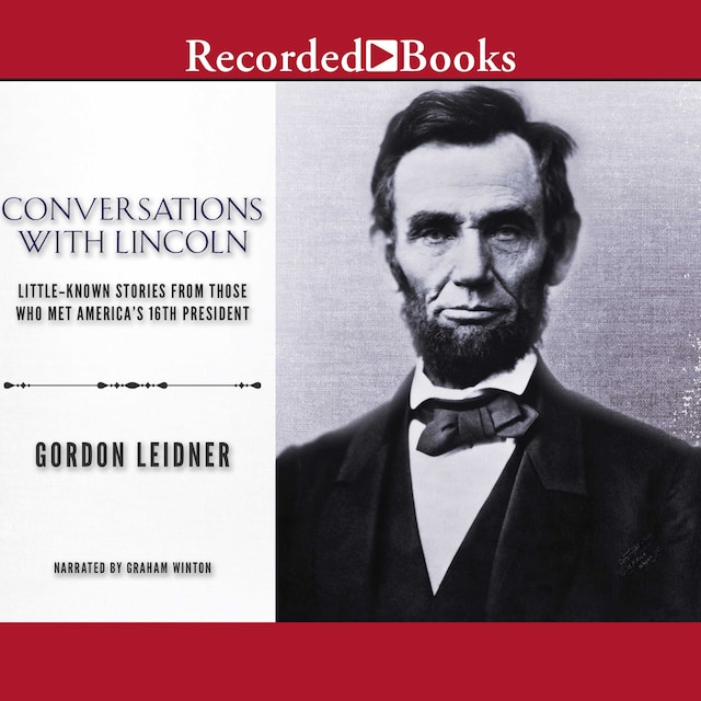 Kirjankansi teokselle Conversations with Lincoln