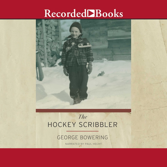 Kirjankansi teokselle The Hockey Scribbler