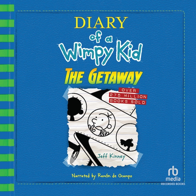 Boekomslag van Diary of a Wimpy Kid: The Getaway