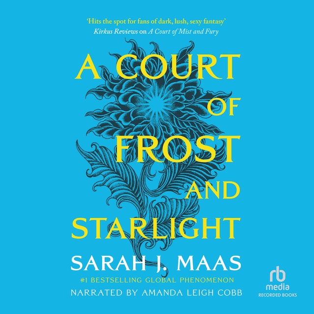 Kirjankansi teokselle A Court of Frost and Starlight