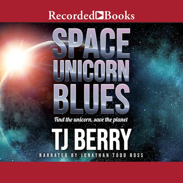 Book cover for Space Unicorn Blues