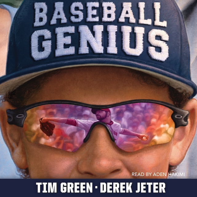 Book cover for Baseball Genius