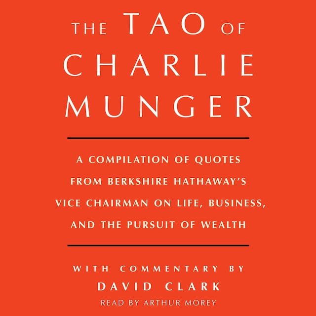 Kirjankansi teokselle Tao of Charlie Munger